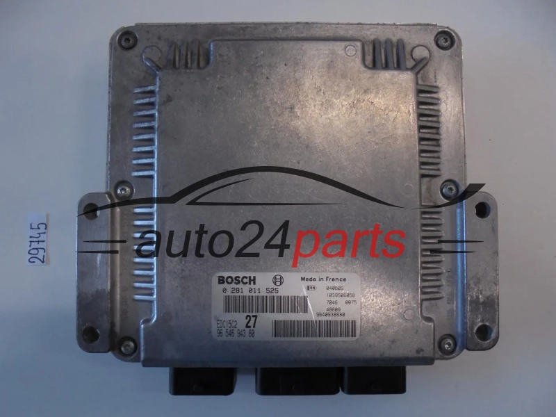 Sterownik silnika Peugeot 206 2.0 HDI 0281011525 9654694380