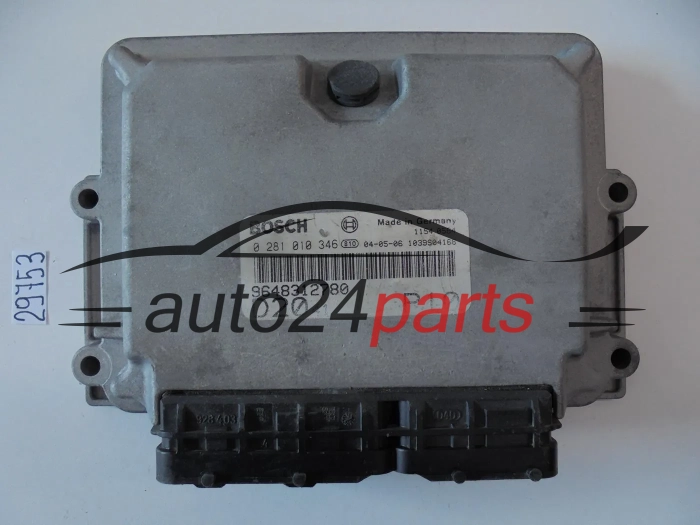 Sterownik silnika Citroen Jumper Peugeot Boxer 2.0 HDI 0281010346 9648312780