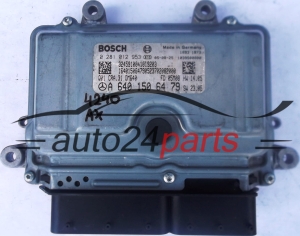 KOMPUTER STEROWNIK SILNIKA MERCEDES B180 2.0 CDI A6401506479, 6401506479, A 640 150 64 79 BOSCH 0281012953, 0 281 012 953 - 4240, 4241