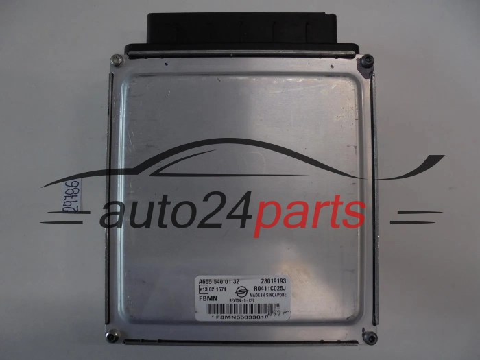 KOMPUTER STEROWNIK SILNIKA SSANG YONG REXTON 2.7 CDI A6655400132, A665 540 01 32, 28019193 R0411C025J FBMN