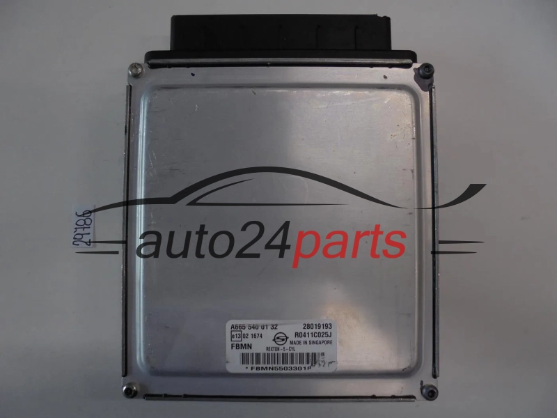 Sterownik silnika SsangYong Rexton 2.7 CDI R0411C025J 5400132