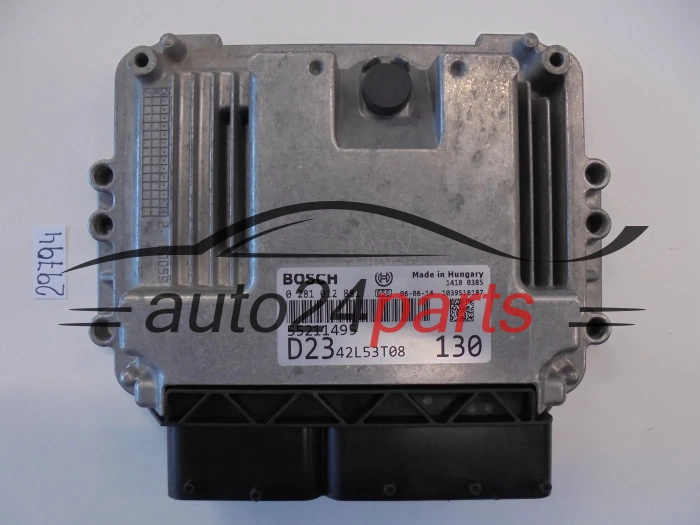 Calculateur Moteur FIAT DUCATO 0281012881 55211495