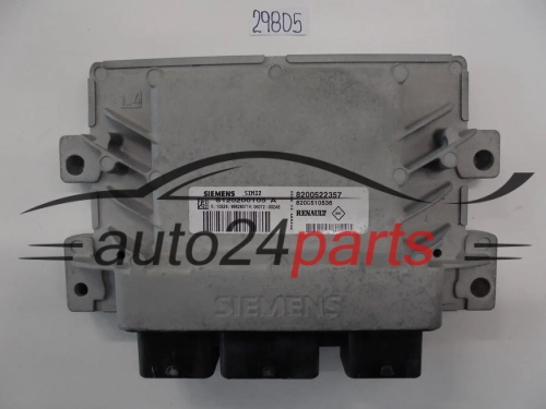 KOMPUTER STEROWNIK SILNIKA RENAULT CLIO 1.2 S120200105 A, S120200105A, 8200522357, SIM 32