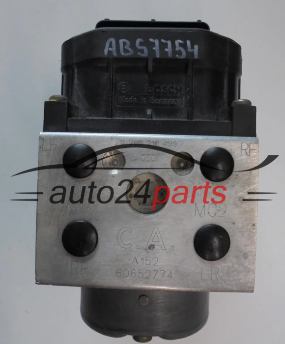 Pompe ABS et calculateur ALFA ROMEO BOSCH 0 265 216 499, 0265216499, 60652774, 0 273 004 228, 0273004228