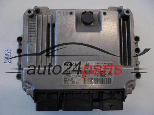 Centralina do motor CITROEN PEUGEOT 0281012466 9661135380