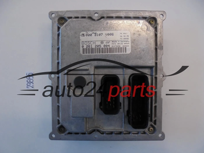 KOMPUTER STEROWNIK SILNIKA SMART FORTWO 0.6 BOSCH 0 261 205 004, 0261205004, 000 3107 V006, 0003107V006