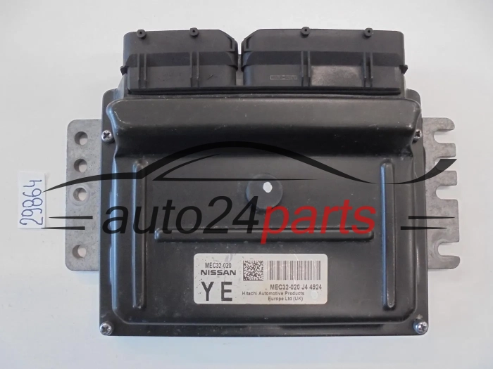 KOMPUTER STEROWNIK SILNIKA NISSAN MICRA K12 1.0, MEC32-020, MEC32020 J4 4826