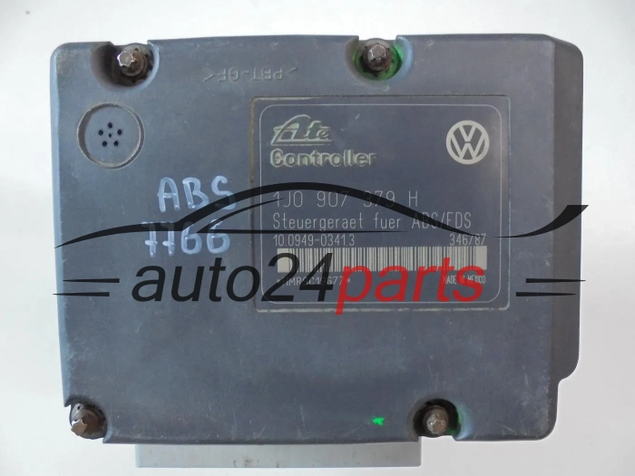 ABS Pump VW VOLKSWAGEN AUDI SKODA ATE 1J0 614 217 C, 1J0614217C, 10.0204-0143.4, 10020401434, 1J0 907 379 H, 1J0907379H, 10.0949-0341.3, 10094903413