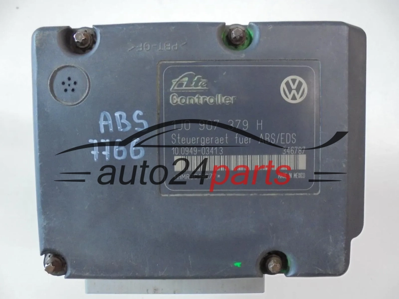 Αντλία αβς VW VOLKSWAGEN AUDI SKODA ATE 1J0 614 217 C, 1J0614217C, 10.0204-0143.4, 10020401434, 1J0 907 379 H, 1J0907379H, 10.0949-0341.3, 10094903413