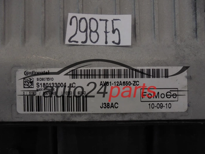 CENTRALINA MOTORE  FORD AV61-12A650-ZC AV6112A650ZC S180133004C