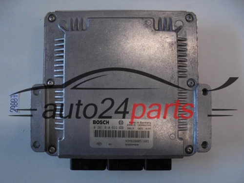 KOMPUTER STEROWNIK SILNIKA RENAULT TRAFIC 1.9 DCI BOSCH 0281010633 HOM8200051609 8200051609 8200119842