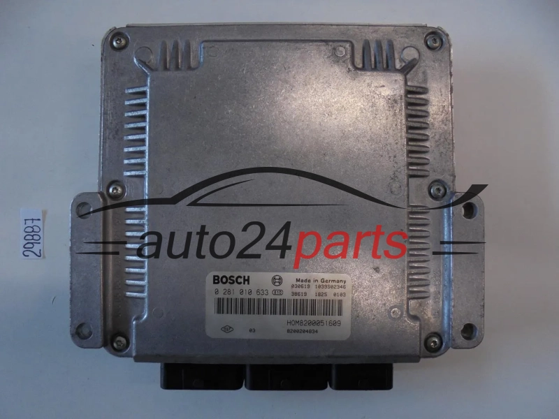 Sterownik silnika Renault Trafic 1.9 DCI 0281010633 HOM8200051609