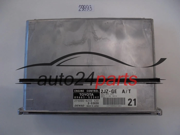 TOYOTA 2JZ-GE 89661-53342, 8966153342, 275000-6210, 2750006210, 2-53020 253020