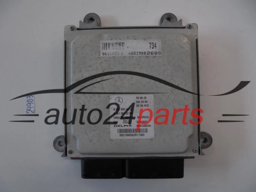 KOMPUTER STEROWNIK SILNIKA MERCEDES SPRINTER 2.7 CDI A6519002600, A 651 900 26 00, 6519002600, A6519012200, A 651 901 22 00, 6519012200, CRD2.30 0M651 28213920 DELPHI R0414A009A