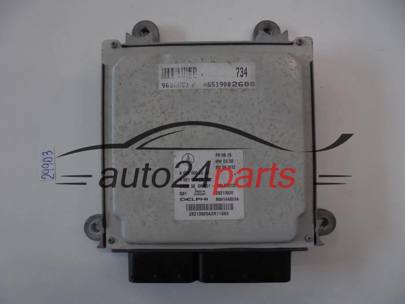 Sterownik silnika Mercedes Sprinter 2.7 CDI R0414A009A A6519002600