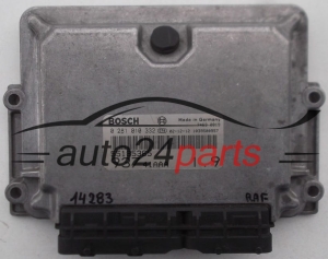 Centralina motore Alfa Romeo 147 1.9 JTD 0281010332 55185365 93741AAA 1039S00957
