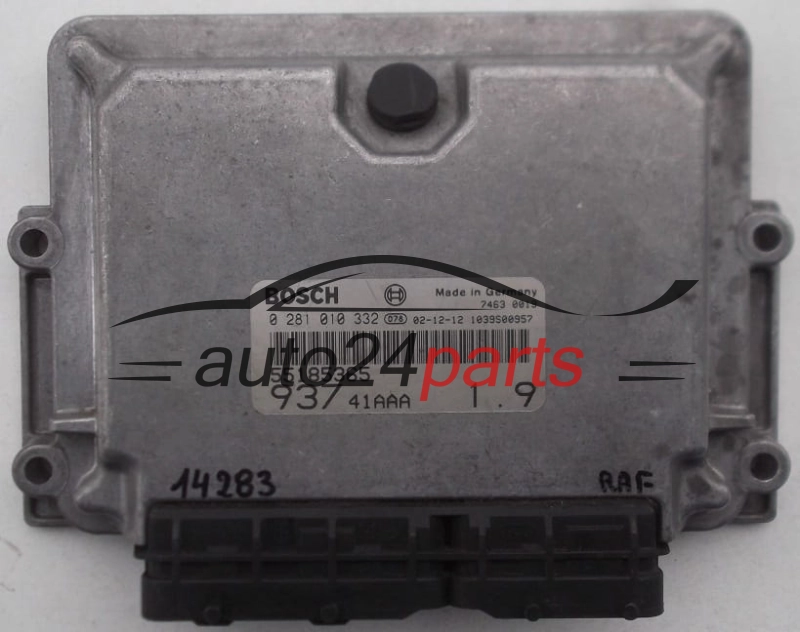 Centralina motore Alfa Romeo 147 1.9 JTD 0281010332 55185365 93741AAA 1039S00957