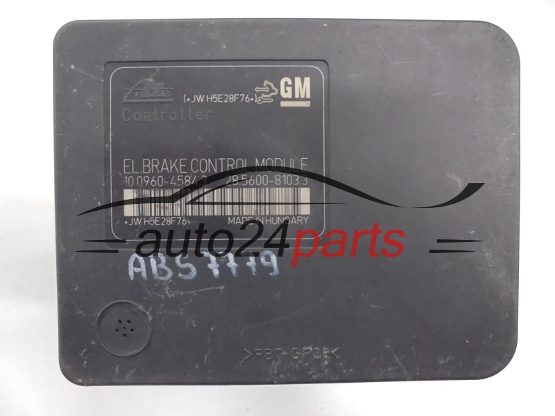 ABS POMPA I STEROWNIK OPEL ASTRA J 13412550, 10.0206-0449.4, 10020604494, 10.0960-4584.3, 10096045843