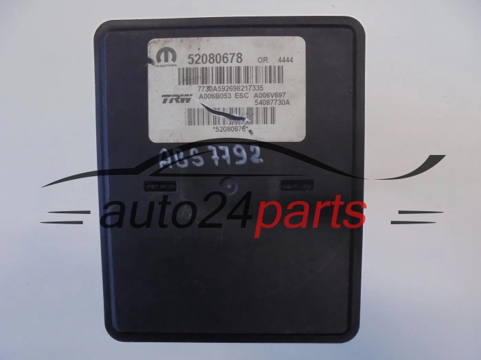 ABS Pump FIAT 500 52080678