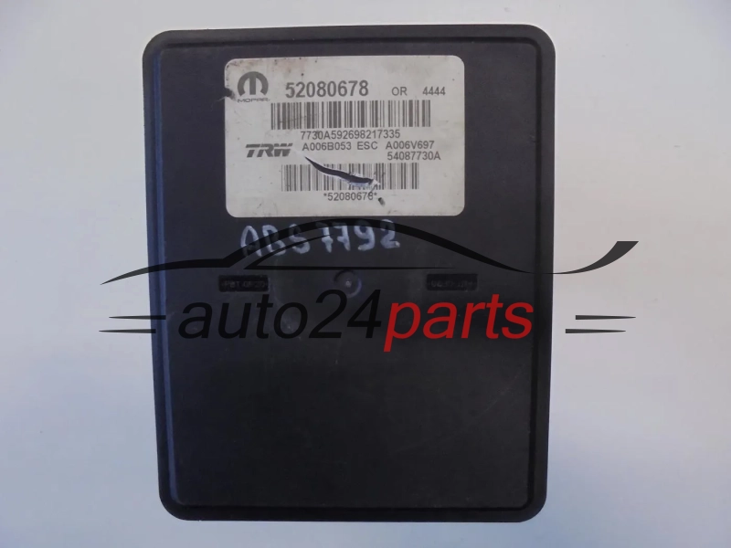 POMPA ABS I STEROWNIK FIAT 500 52080678