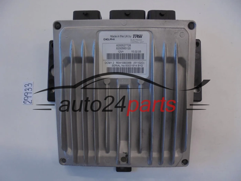 KOMPUTER STEROWNIK SILNIKA SUZUKI JIMNY 1.5 DCI 8200527728 8200560120 DELPHI DCM1.2 R0410B038B 81230D