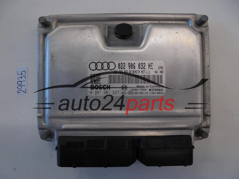 Motorsteuergerät AUDI 0261201227 022906032HE ME7.1.1