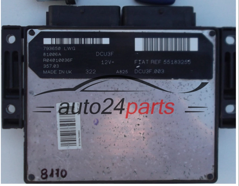 FIAT DOBLO 1.9, R04010036F, REF 55183255, 81006A