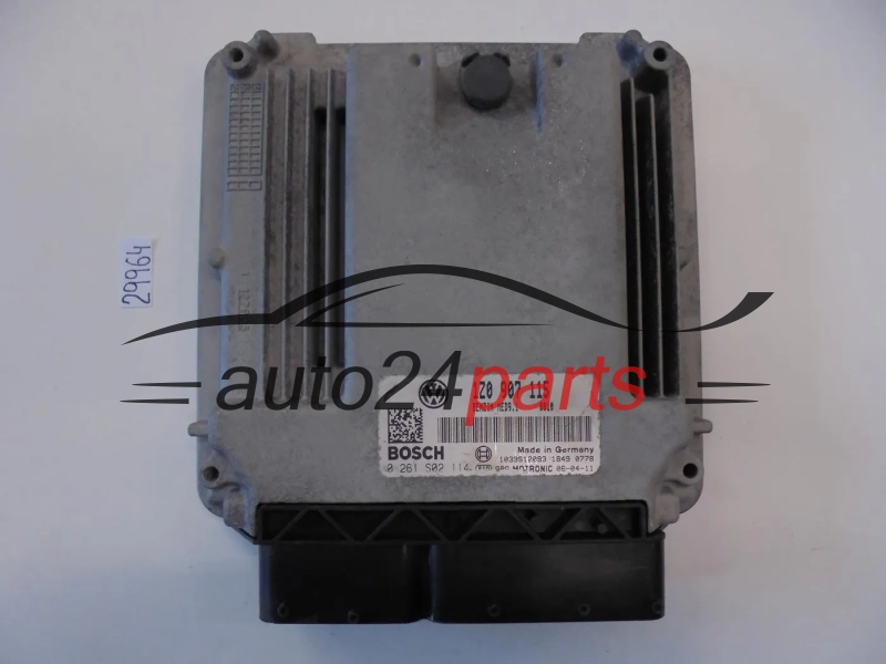 Μονάδα Ελέγχου Κινητήρα SKODA OCTAVIA 2.0 TURBO BOSCH 0261S02114 1Z0907115 MED9.1