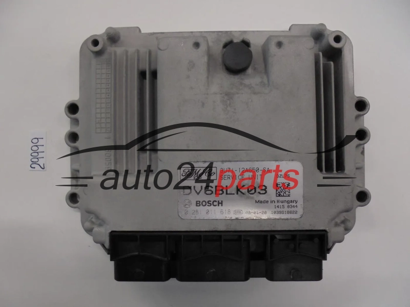 Sterownik silnika Ford Focus 1.6 TDCI 0281011618 3U7112A650SA