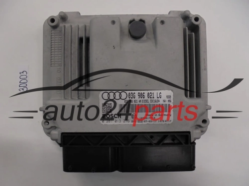 KOMPUTER STEROWNIK SILNIKA AUDI A3 2.0 TDI BOSCH 0 281 013 276, 0281013276, 03G 906 021 LG, 03G906021LG, 03G906021AN, EDC16U34