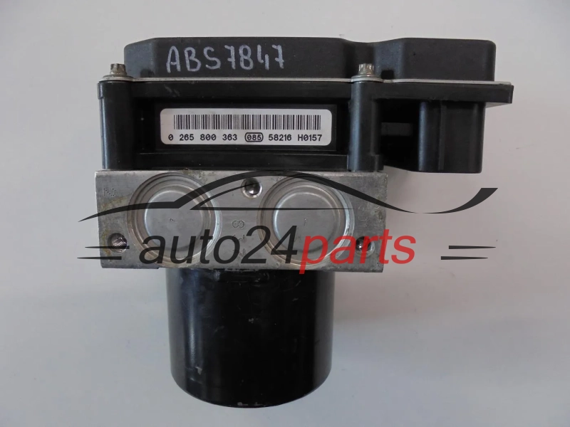 Abs pompa centralina AUDI SEAT SKODA VOLKSWAGEN BOSCH 0 265 231 426, 0265231426, 6Q0 614 117 Q, 6Q0614117Q, 0 265 800 363, 0265800363, 6Q0 907 379 AA, 6Q0907379AA