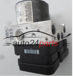 ABS POMPA I STEROWNIK OPEL AGILA 84E0 BE 2WD, ATE 06.2102-0001.4, 06210200014, 06.2109-0131.3, 06210901313, 5WK84029 - 2733, 3279