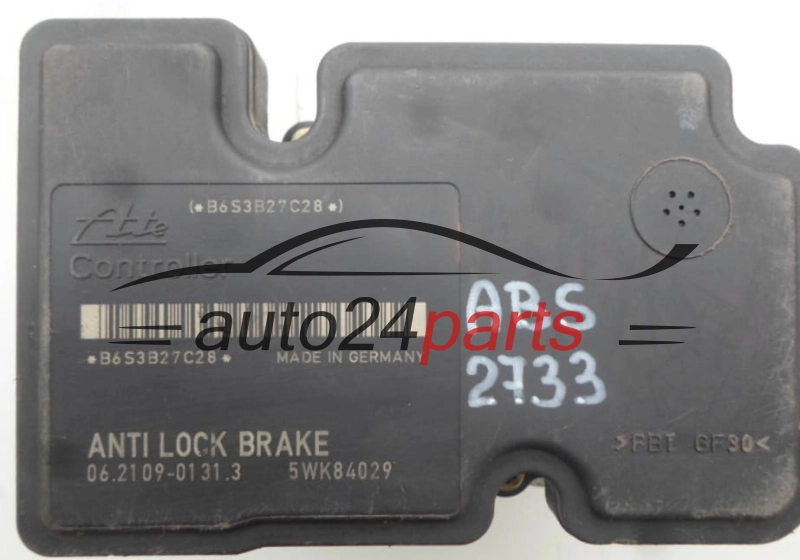 ABS POMPA I STEROWNIK OPEL AGILA 84E0 BE 2WD, ATE 06.2102-0001.4, 06210200014, 06.2109-0131.3, 06210901313, 5WK84029