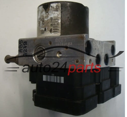 ABS POMPA I STEROWNIK OPEL AGILA 84E0 BE 2WD, ATE 06.2102-0001.4, 06210200014, 06.2109-0131.3, 06210901313, 5WK84029