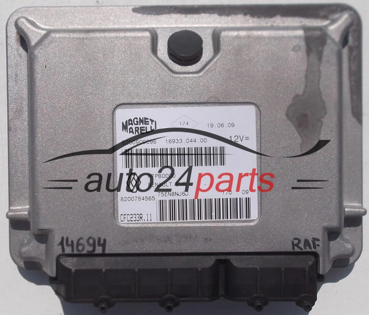STEROWNIK SKRZYNI AUTOMATYCZNEJ RENAULT TWINGO MODUS 1.2 MAGNETI MARELLI CFC233R.11
