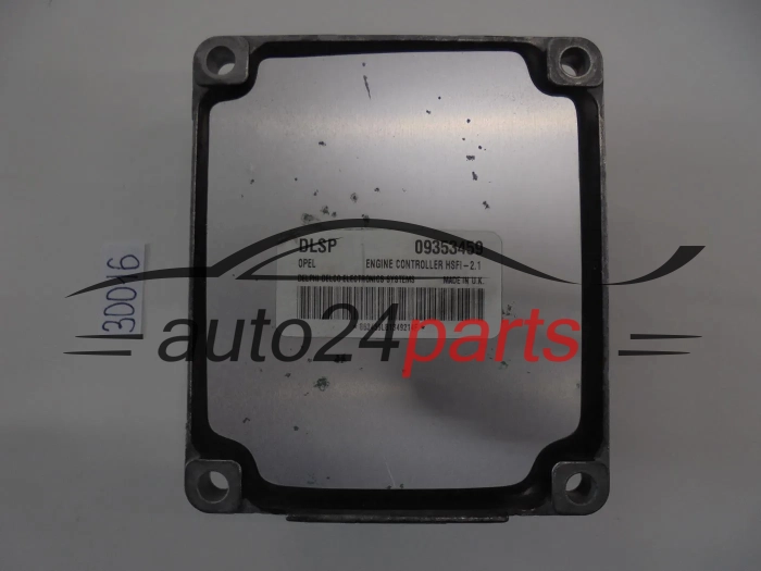 Sterownik silnika Opel Astra Zafira 1.6 09353459 9353459