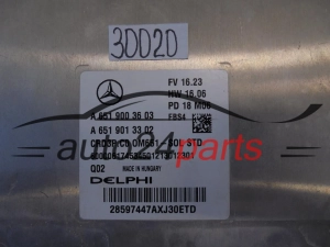 Μονάδα Ελέγχου Κινητήρα  MERCEDES BENZ A6519003603 A6519013302