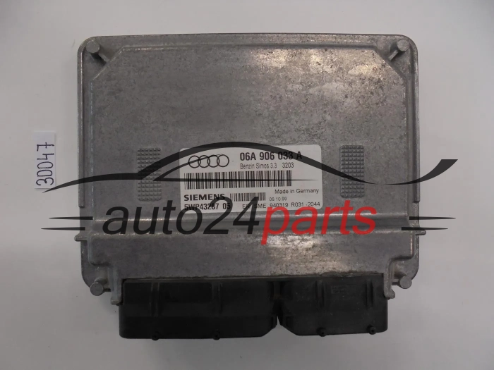 KOMPUTER STEROWNIK SILNIKA AUDI A3 1.6, SIEMENS 5WP43287 05, 5WP4328705, 06A 906 033 A, 06A906033A