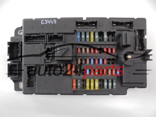 SKRZYNKA ELEKTRYCZNA PRZEKAŻNIKÓW I BEZPIECZNIKÓW MODUŁ NADWOZIA CENTRALKA KOMFORTU BSI MINI COOPER 6135 3453737-01, 61353453737-01, 6135345373701, 519318117