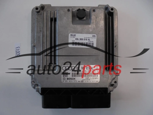 KOMPUTER STEROWNIK SILNIKA AUDI A4 A5 2.0 TDI 03L906019AL, 03L 906 019AL, BOSCH 0281016572, 0 281 016 572, DIESEL EDC17CP20 CAGE 6032