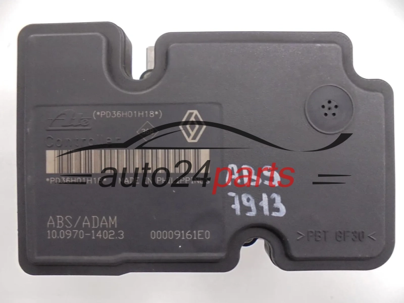 ABS POMPA I STEROWNIK RENAULT LAGUNA 8200 345 939 D, 8200345939D, P5CT2AAY6, ATE 10.0207-0093.4, 10020700934, 10.0970-1402.3, 10097014023