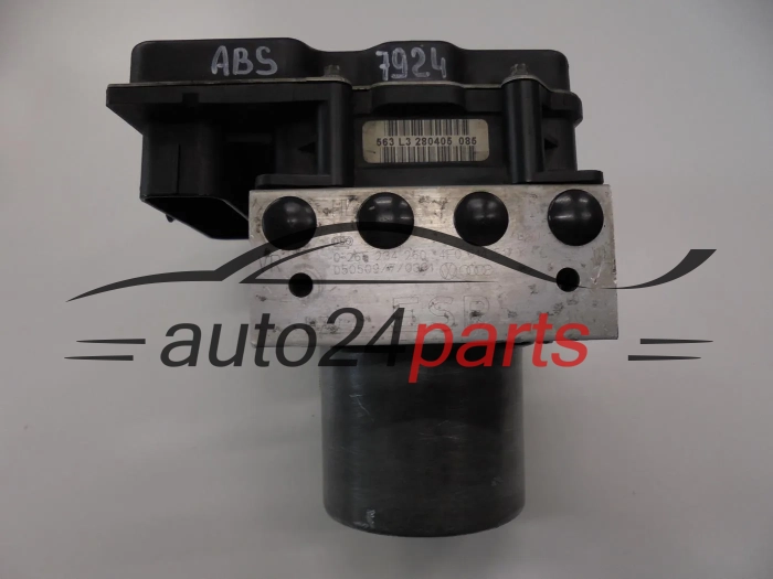 Bomba ABS y centralita AUDI A6 BOSCH 0 265 234 260, 0265234260, 4F0 614 517 K, 4F0614517K, 0 265 950 429, 0265950429