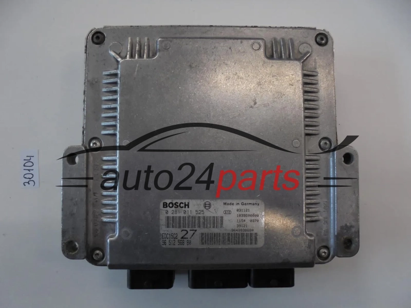 Sterownik silnika Peugeot 206 2.0 HDI 0281011525 9651256880