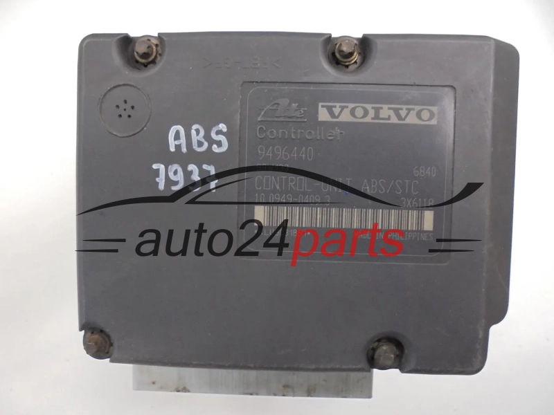 ABS POMPA I STEROWNIK VOLVO 9496439, ATE 10.0204-0063.4, 10020400634, 9496440, 10.0949-0409.3, 10094904093