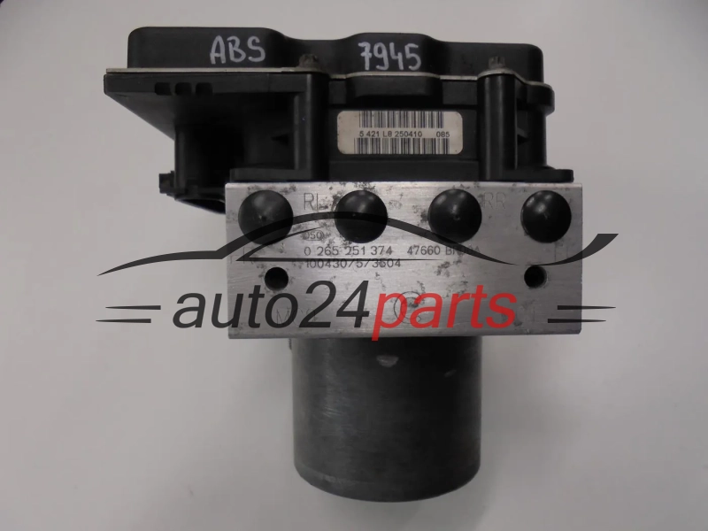 POMPA ABS I STEROWNIK NISSAN 0265251374 47660BR00A 0265951528