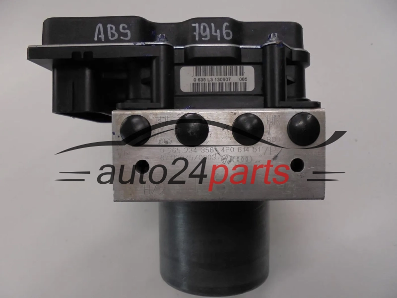ABS Pumpe und steuergerat AUDI BOSCH 0 265 234 356, 0265234356, 4F0614517P, 4F0910517P, 0265950487