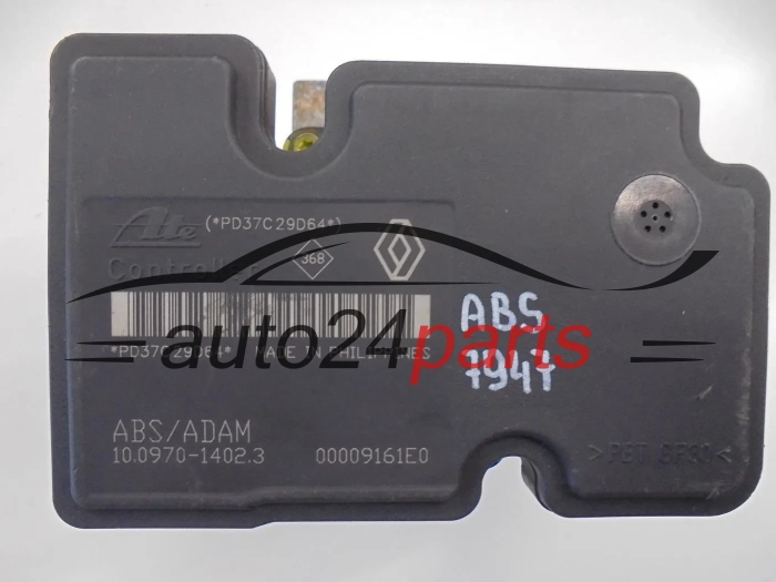 ABS POMPA I STEROWNIK RENAULT LAGUNA 8200 345 939 D, 8200345939D, P5CT2AAY6, ATE 10.0207-0093.4, 10020700934, 10.0970-1402.3, 10097014023
