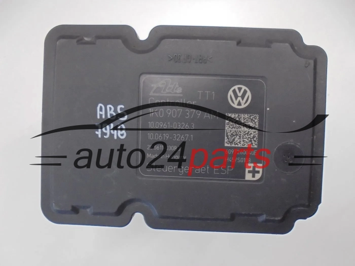 POMPE ABS ET CALCULATEUR  VOLKSWAGEN AUDI 1K0614517BC 1K0907379AM 10.0961-0326.3 10096103263