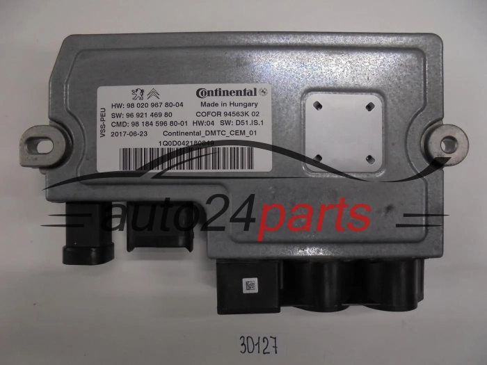Sterownik silnika Citroen Peugeot 9692146980 980209678004