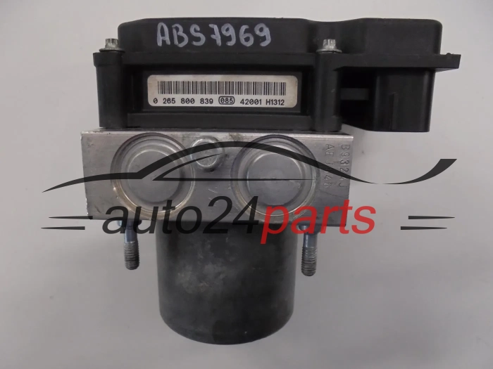 ABS POMPA I STEROWNIK RENAULT TRAFIC OPEL VIVARO 877527, BOSCH 0 265 232 356, 0265232356, GM 62161, 0 265 800 839, 0265800839